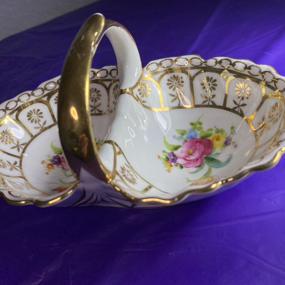 Vintage Noritake Divided Trinket/Candy Dish - Picture 13 of 16